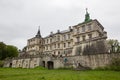 Pidhirci, Ukraine - MAY 2 2017: old palace castle Pidhirci in ukraine