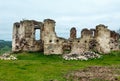 Pidzamochok castle spring ruins, Ternopil Region, Ukraine.