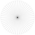 Pie chart, Pie graph, circular, circle diagram from series with 2 to 65 segments, portions. Ratio concept infographic,