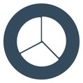 Pie chart Isolated Vector icon which can easily modify or edit Royalty Free Stock Photo