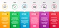 Pie chart, Search map and Typewriter icons set. Vector Royalty Free Stock Photo