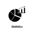 pie, chart, statistics icon. Element of business icon for mobile concept and web apps. Detailed pie, chart, statistics icon can be Royalty Free Stock Photo