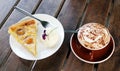 Pie and coffee