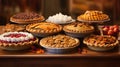 Pie Delight: A Tempting Array of Thanksgiving Pies