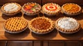 Pie Delight: A Tempting Array of Thanksgiving Pies