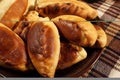 Pie (Pierogi, pirogi) Royalty Free Stock Photo
