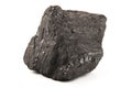 Piece of black coal Royalty Free Stock Photo