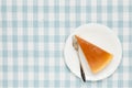 A piece of cheese cake Royalty Free Stock Photo