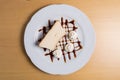 Piece of cheese cake Royalty Free Stock Photo