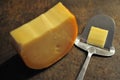 Piece of cheese Royalty Free Stock Photo