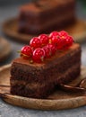 Piece Of Chocolate Cake Dessert Treats
