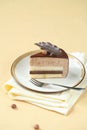 Piece of Chocolate Hazelnut Mousse Cake