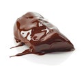 Piece of chocolate Royalty Free Stock Photo