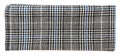 Piece of elegant luxury plaid fabric on a white background. Twisted Cellular Material Isolate Royalty Free Stock Photo