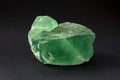 Piece of Fluorite mineral. Also called fluorspar Royalty Free Stock Photo