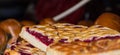 A piece of fruit pie Royalty Free Stock Photo