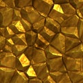 Pieza de oro mineral 