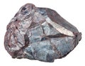 Piece of Hematite iron ore, haematite rock Royalty Free Stock Photo