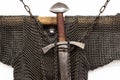 Piece of knight armor Royalty Free Stock Photo