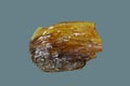 A piece of natural amber stone Royalty Free Stock Photo