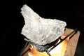 Piece of natural mineral copper-zinc ore