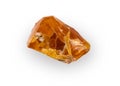 Piece of natural raw amber with white inclusions