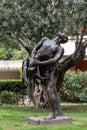 A piece of public art sculpture in Fontvieille Monaco