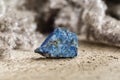 Piece of Raw Blue Lazurite Mineral Stone