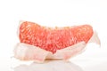 a piece of red honey pomelo Royalty Free Stock Photo