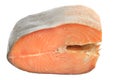 Piece of smoked salmon