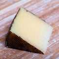 Piece of spanish hard cheese Anejo from sheep milk