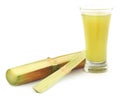 Piece of sugarcane juice