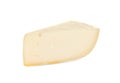 Piece of tasty grana padano cheese isolated