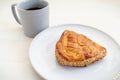 Piece of tasty homemade apple pie Royalty Free Stock Photo