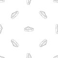 Piece tuna pattern seamless vector