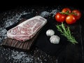 Piece of Wagyu beef steak. Japanese premium product