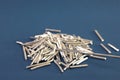 Pieces of aluminum wire for