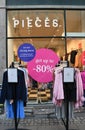 PIECES CLOSE STORE