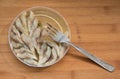 Pieces of herring Royalty Free Stock Photo