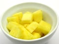Pieces of pineapple