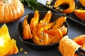 Pieces roasted pumpkin seeds Royalty Free Stock Photo