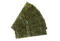 Pieces of seasoned dried seaweed