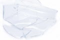 Pieces of smashed glass Royalty Free Stock Photo