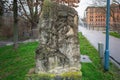 Pied Piper of Hamelin Stone Stele - Hamelin, Germany