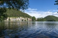 The piediluco lake and its country