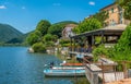 Scenic sight in Piediluco, Province of Terni, Umbria, Italy.