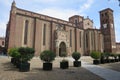 Piedmont Italy Asti cathedral in the historic center Royalty Free Stock Photo