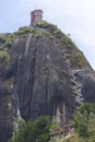 Piedra el Penol at Guatape in Antioquia, Colombia Royalty Free Stock Photo