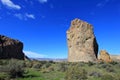 Piedra Parada monolith in the Chubut valley, Argentina Royalty Free Stock Photo