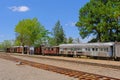 Piedra Sola, Paysandu, Uruguay, January 05, 2018: Abandoned railway train station of Piedra Sola, Salto, Uruguay Royalty Free Stock Photo